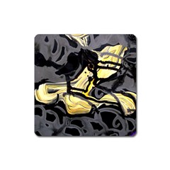 Motion And Emotion 1 2 Square Magnet by bestdesignintheworld