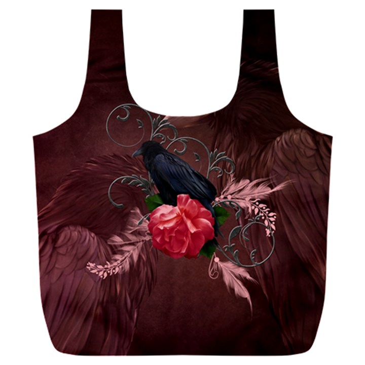 Wonderful Crow Full Print Recycle Bag (XXXL)