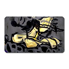 Motion And Emotion 1 2 Magnet (rectangular) by bestdesignintheworld