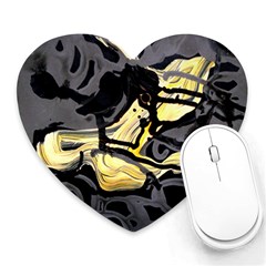 Motion And Emotion 1 2 Heart Mousepads by bestdesignintheworld