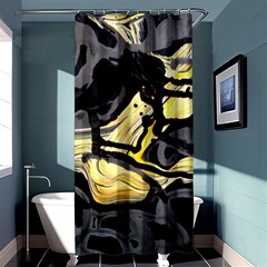 Motion And Emotion 1 2 Shower Curtain 36  X 72  (stall)  by bestdesignintheworld