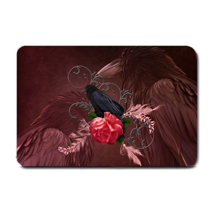 Wonderful Crow Small Doormat 