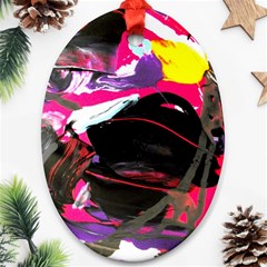 Consolation 1 1 Ornament (oval) by bestdesignintheworld