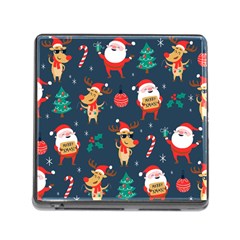 Funny Christmas Pattern Memory Card Reader (square 5 Slot) by Vaneshart