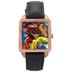 Parade Of The Planets 1 1 Rose Gold Leather Watch 