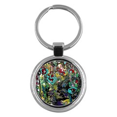 Forest 1 1 Key Chain (round) by bestdesignintheworld