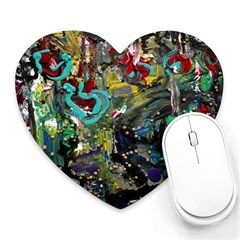 Forest 1 1 Heart Mousepads by bestdesignintheworld