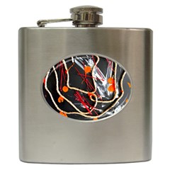 Collage 1 1 Hip Flask (6 Oz) by bestdesignintheworld