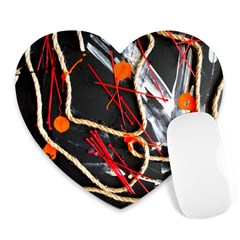 Collage 1 1 Heart Mousepads by bestdesignintheworld