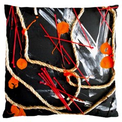 Collage 1 1 Large Cushion Case (one Side) by bestdesignintheworld