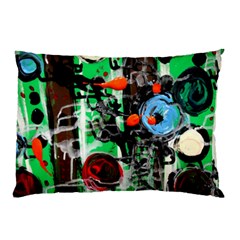 Dots And Stripes 1 1 Pillow Case by bestdesignintheworld