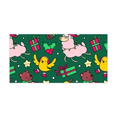 Funny Decoration Christmas Pattern Background Yoga Headband by Vaneshart