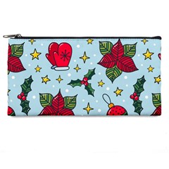 Colorful Funny Christmas Pattern Pencil Cases by Vaneshart