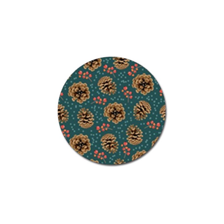 Christmas Seamless Pattern Golf Ball Marker (10 pack)