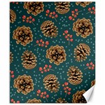 Christmas Seamless Pattern Canvas 8  x 10  8.15 x9.66  Canvas - 1