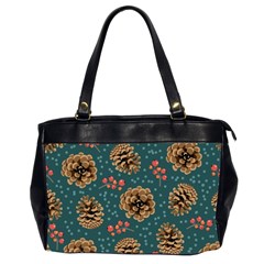 Christmas Seamless Pattern Oversize Office Handbag (2 Sides)