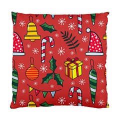 Colorful Funny Christmas Pattern Standard Cushion Case (one Side) by Vaneshart