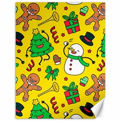 Funny Decoration Christmas Pattern Canvas 12  X 16  by Vaneshart