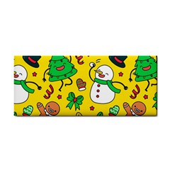 Funny Decoration Christmas Pattern Hand Towel by Vaneshart