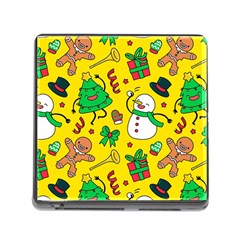 Funny Decoration Christmas Pattern Memory Card Reader (square 5 Slot) by Vaneshart