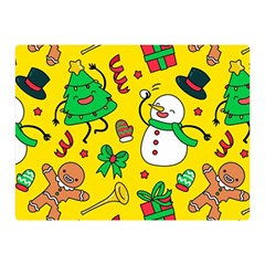 Funny Decoration Christmas Pattern Double Sided Flano Blanket (mini)  by Vaneshart