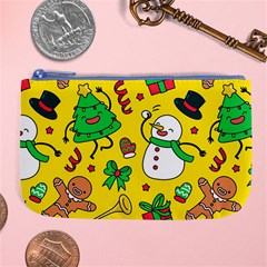 Funny Decoration Christmas Pattern Large Coin Purse by Vaneshart