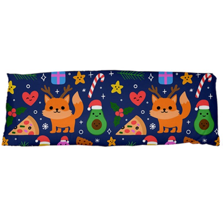 Colorful Funny Christmas Pattern Body Pillow Case Dakimakura (Two Sides)