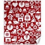 Christmas Seamless Pattern Icons Canvas 20  x 24  19.57 x23.15  Canvas - 1