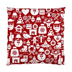 Christmas Seamless Pattern Icons Standard Cushion Case (one Side) by Vaneshart