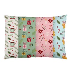 Flat Christmas Pattern Collection Pillow Case by Vaneshart