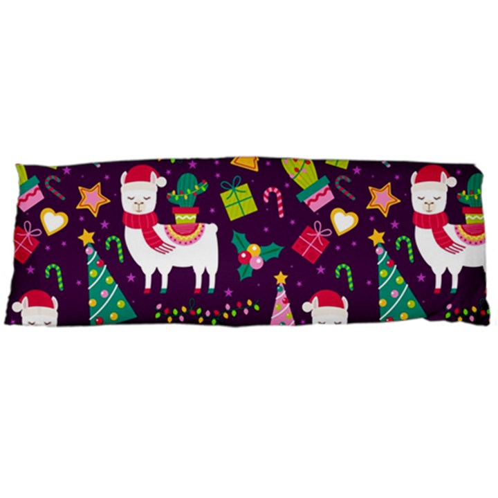 Colorful Funny Christmas Pattern Body Pillow Case (Dakimakura)