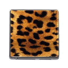 Leopard Skin Pattern Background Memory Card Reader (square 5 Slot) by Vaneshart