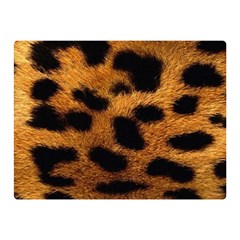 Leopard Skin Pattern Background Double Sided Flano Blanket (mini)  by Vaneshart