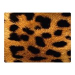 Leopard Skin Pattern Background Double Sided Flano Blanket (Mini)  35 x27  Blanket Front