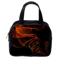 Circle Fractals Pattern Classic Handbag (one Side)