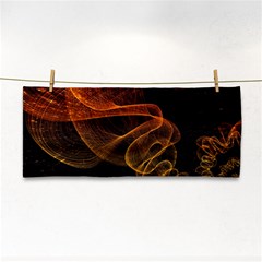 Circle Fractals Pattern Hand Towel