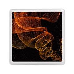 Circle Fractals Pattern Memory Card Reader (square)