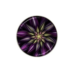 Fractal Flower Floral Abstract Hat Clip Ball Marker