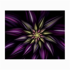 Fractal Flower Floral Abstract Small Glasses Cloth