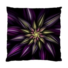 Fractal Flower Floral Abstract Standard Cushion Case (two Sides) by HermanTelo