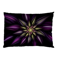 Fractal Flower Floral Abstract Pillow Case