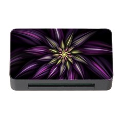 Fractal Flower Floral Abstract Memory Card Reader With Cf