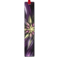 Fractal Flower Floral Abstract Large Book Marks by HermanTelo