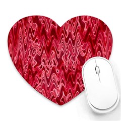 Background Abstract Surface Red Heart Mousepads