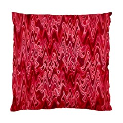 Background Abstract Surface Red Standard Cushion Case (two Sides)