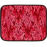 Background Abstract Surface Red Fleece Blanket (Mini) 35 x27  Blanket