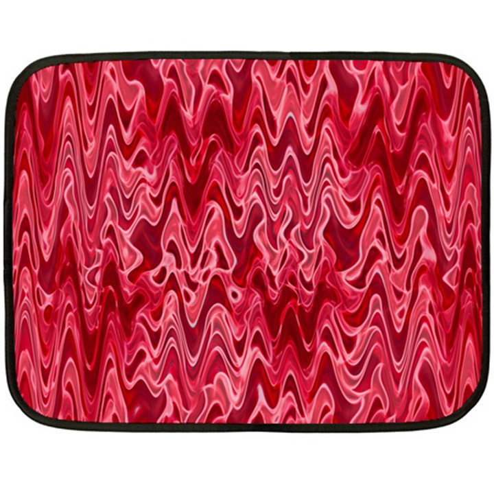 Background Abstract Surface Red Fleece Blanket (Mini)