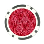 Background Abstract Surface Red Poker Chip Card Guard (10 pack) Front