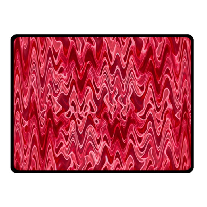 Background Abstract Surface Red Double Sided Fleece Blanket (Small) 