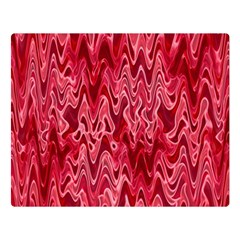 Background Abstract Surface Red Double Sided Flano Blanket (large) 